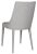 19''H Linen Side Chair, Grey - a Pair For Sale - Image 4 of 6