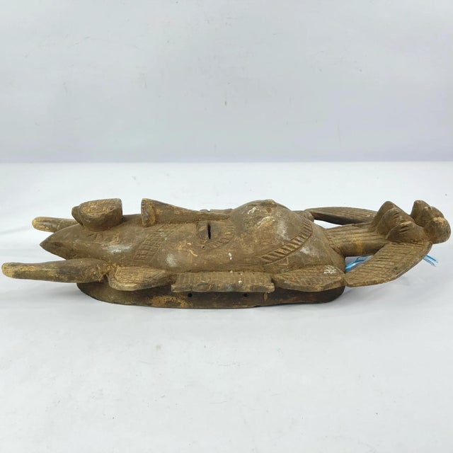 Early 20th Century Early 20th Century Senufo Kpelie Mask Côte d'Ivoire For Sale - Image 5 of 7