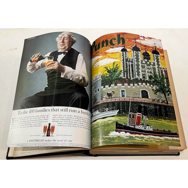 Punch Magazine July-December 1962 Bound Volume Art Politics Theatre For Sale - Image 13 of 13