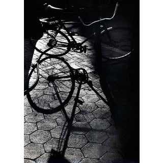 "East Village Bike in the Shadows" Vintage Print by Fernando Natalici For Sale
