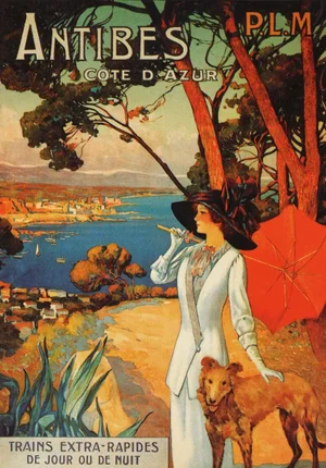 Antibes Giclee Print on Watercolor Paper