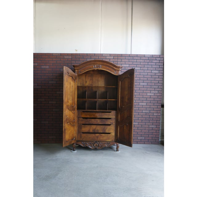 French Country Henredon Armoire Chairish