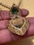 Vintage 14 Karat Yellow Gold Heart Locket WITH Natural Emerald , NO CHAIN For Sale - Image 9 of 18