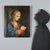 Oil on canvas. 18th-century Italian school. The Madonna with clasped hands and bowed face harks back to the 17th-century...