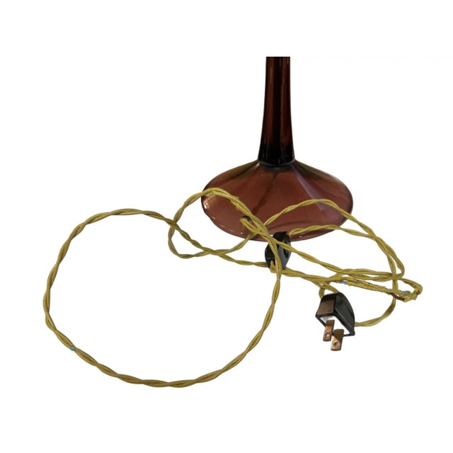 Glass Donghia Murano Glass Table Lamp, Signed John Hutton, C. 1990 For Sale - Image 7 of 12
