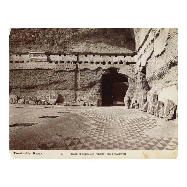 Ludovico Tuminello, Baths of Caracalla, Vintage Photograph, Early 20th Century For Sale