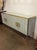 Early 21st Century Modern Pale Green Murano Glass Sideboard With Brass Accents For Sale - Image 5 of 5