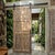 Vintage Hand-Carved Natural Wood Door – Rustic Hinged or Sliding Barn Door Panel 80x36 For Sale In Orlando - Image 6 of 6