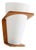 Wall Lamp in Curved Teak and Plywood by Louis Kalff for Philips, 1959 For Sale