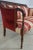 Southwood Inlaid Sheraton Mahogany Damask Loveseat For Sale - Image 4 of 12