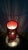 Italian Red Plastic Table Lamp, 1950s For Sale - Image 6 of 7