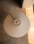 Currey & Company Currey & Co. Nickel Whitewash Table Lamp With Pyramid Shade For Sale - Image 4 of 4