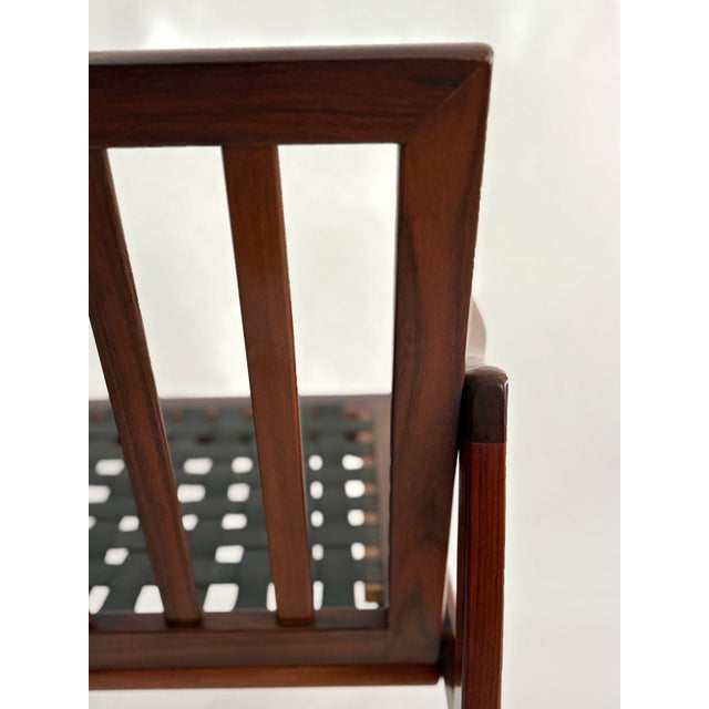 Candidate Lounge Chairs in Afromosia by Ib Kofod-Larsen, Denmark, 1960s, Set of 3 For Sale - Image 11 of 15
