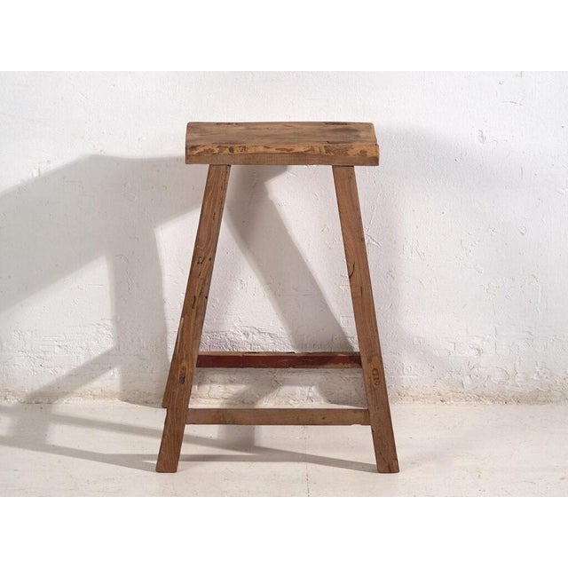 Antique High Stool, 1900s For Sale - Image 4 of 8