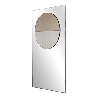 Vintage Wall Mirror from Cristal Art, Italy, 1970s For Sale