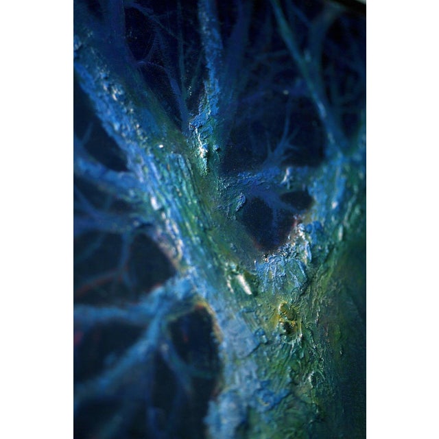 Renato Criscuolo, Blue Tree, 2008, Oil on Canvas For Sale - Image 3 of 11