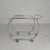 1950s Art Deco Chrome Serving Cart, 1950s For Sale - Image 5 of 18
