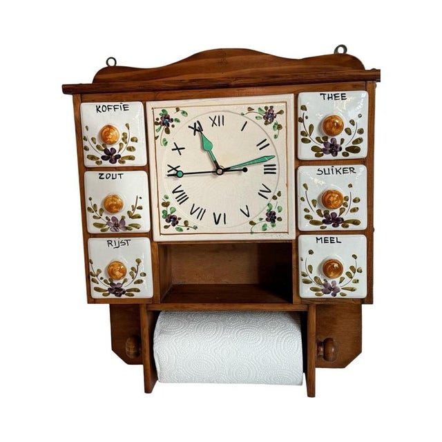 Antique Dutch Kitchen Cabinet, Delft For Sale - Image 5 of 8