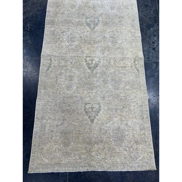 Early 21st Century Turkish Vintage Rug 3'2" x 5'9" For Sale - Image 5 of 7
