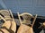 Vintage French Wheat-Sheaf Dining Chairs With Rush Seats - Set of 10 For Sale - Image 15 of 18