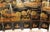 Wood Chinoiserie Coromandel 8-Panel Floor Screen For Sale - Image 7 of 7