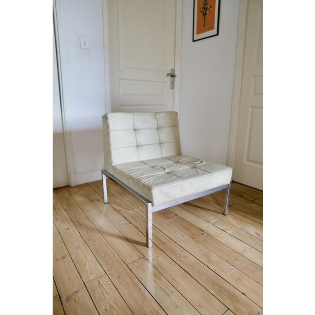 Samouraï Fireside Chair attributed to Joseph André Motte, France, 1970s For Sale - Image 16 of 17