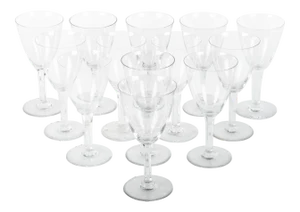 Vintage Baccarat Crystal Glasses - Set 12