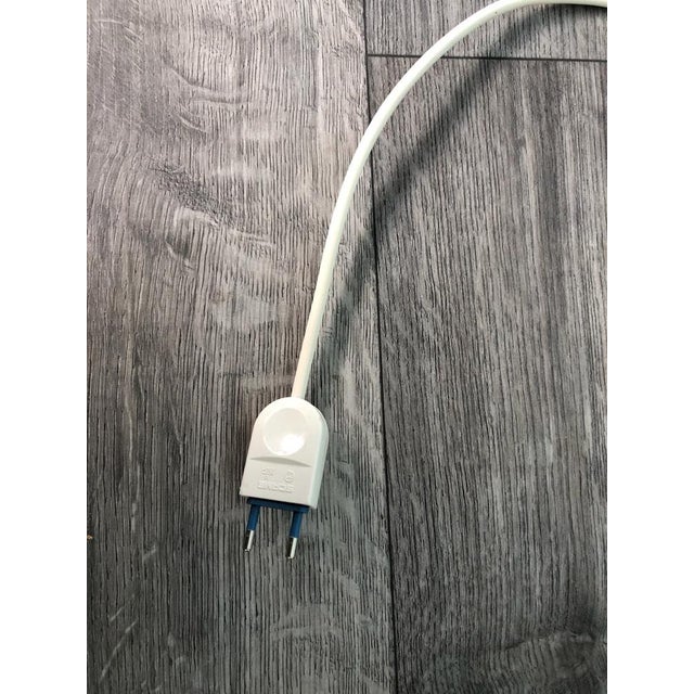 Lamp of the 1950s that was used in the medical field. Steel structure and aluminum lampshade. Produced in Italy in the...