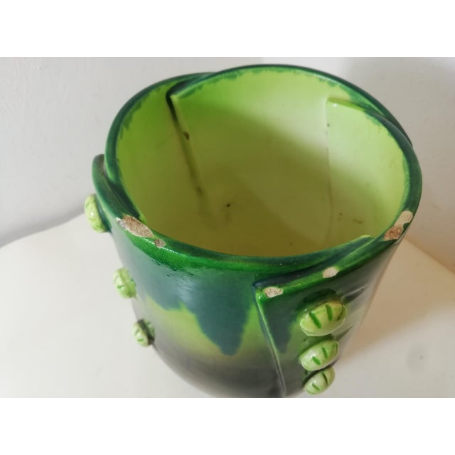 Ceramic Vase by Ars Pulchra Turin, Italy, 1930s For Sale - Image 6 of 9