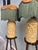 Wood Vintage Mid-Century Ceramic Seahorse Relief Table Lamps, a Pair — Coastal Hollywood Regency, Rewired For Sale - Image 7 of 15