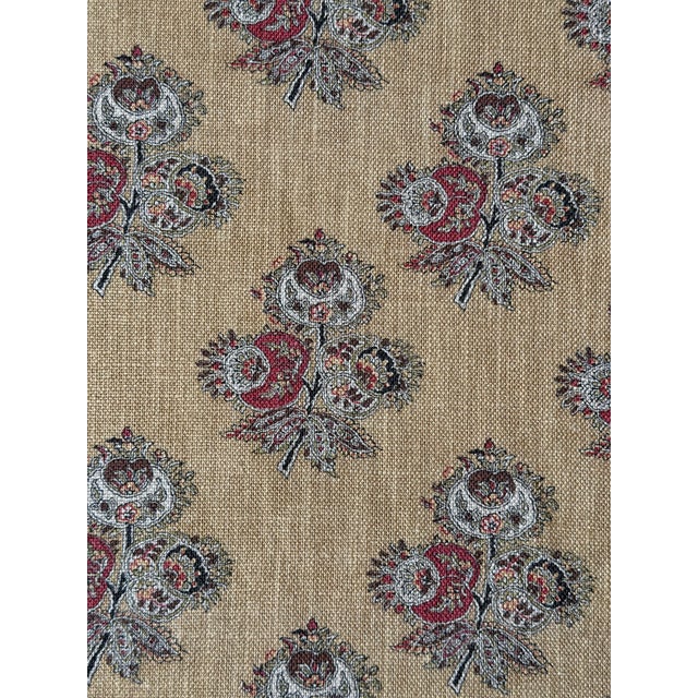 G P & J Baker BP10823.3.0 Poppy Paisley Ochre Fabric 2 yards Brand G P & J Baker Fabric Book / Collection Coromandel Small...