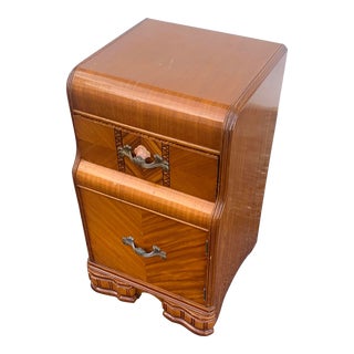 1940's Art Deco Nightstand For Sale