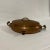 This copper warmer has a reservoir at the base meant to be filled with hot water to keep the food on the oval ceramic...