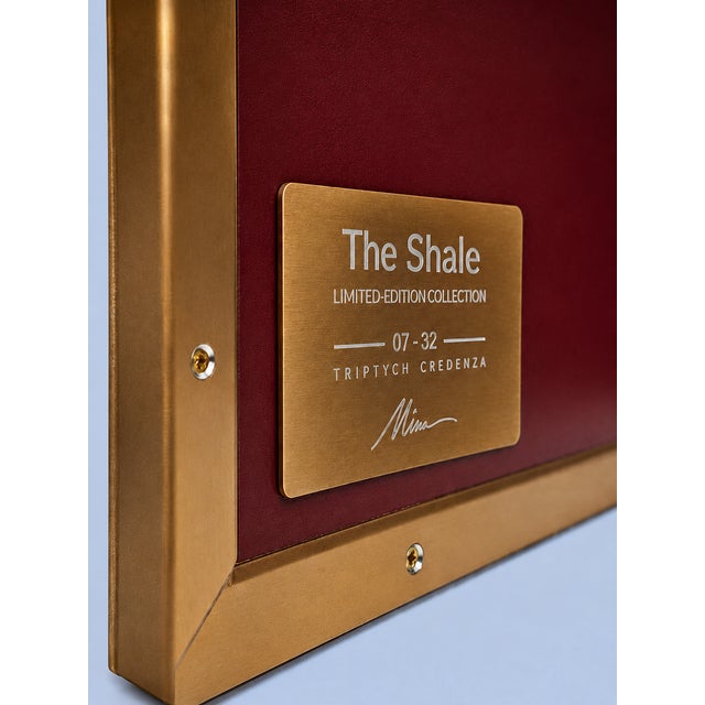 Limited Edition Contemporary Hand-Painted Artist-Made Bar Cabinet For Sale - Image 9 of 10