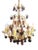 Chandelier 8 Lights with Glass Fruits For Sale