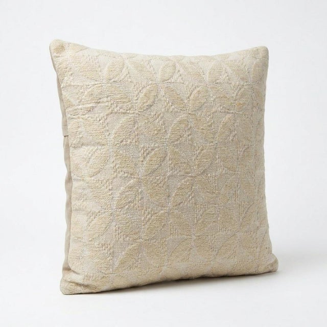 This beautiful 16'' X 17'' pillow cover was made from an authentic Turkish Kilim. Bright colors of wool adorn the front of...