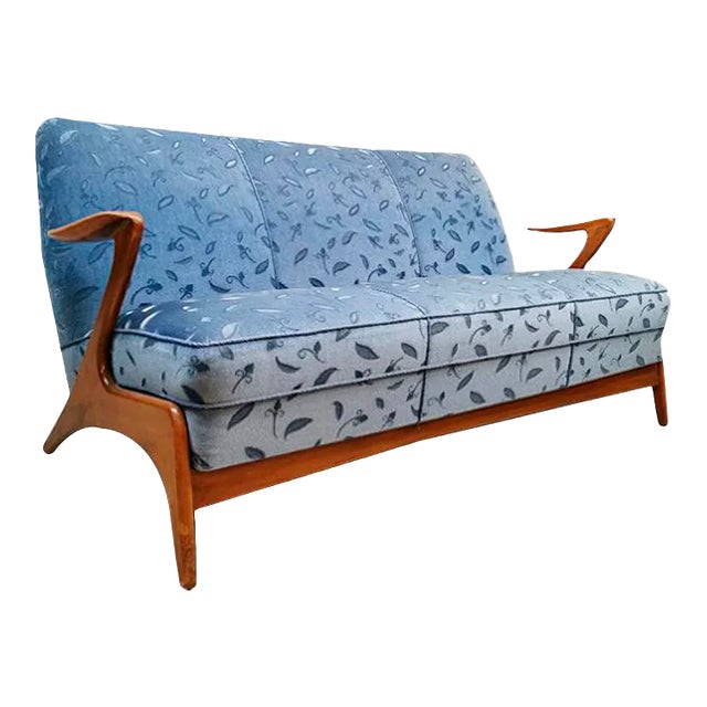 Vintage Danish Z-Shaped Sofa by Kurt Østervig For Sale
