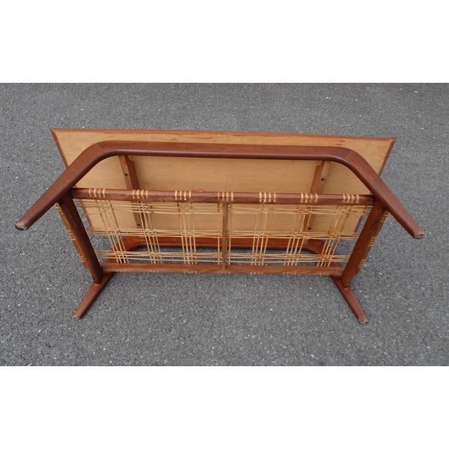 Dutch Teak Coffee Table by Louis Van Teeffelen for Wébé, 1950s For Sale - Image 12 of 14