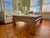1970s Karl Springer Style Ming-Base Travertine Coffee Table For Sale In Seattle - Image 6 of 6