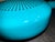 Vintage Rare Retired Jonathan Adler Santorini Electra Aqua With Gold Sunburst Table Lamp, From His Mediterranean-Inspired Collection For Sale - Image 10 of 12