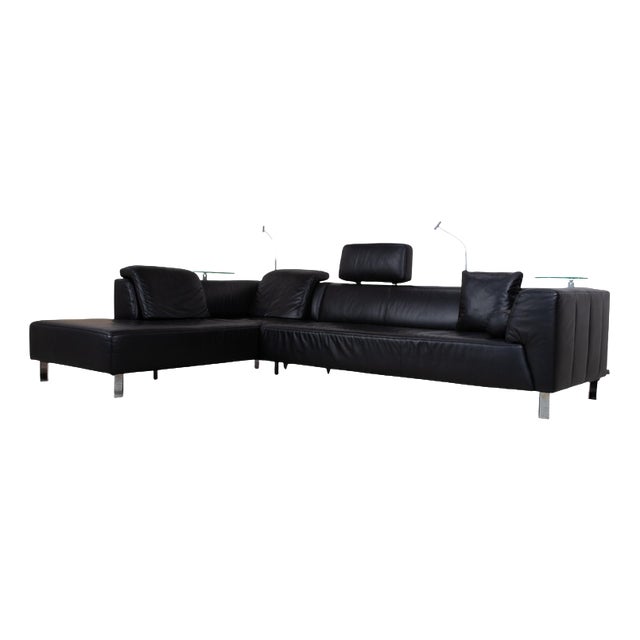 Mega Leather Corner Sofa from Ewald Schillig For Sale