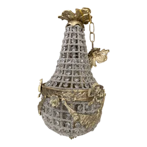 Brass Detail Miniature Pendant Chandelier