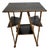 Early 20th Century Burnt Bamboo Side Table For Sale