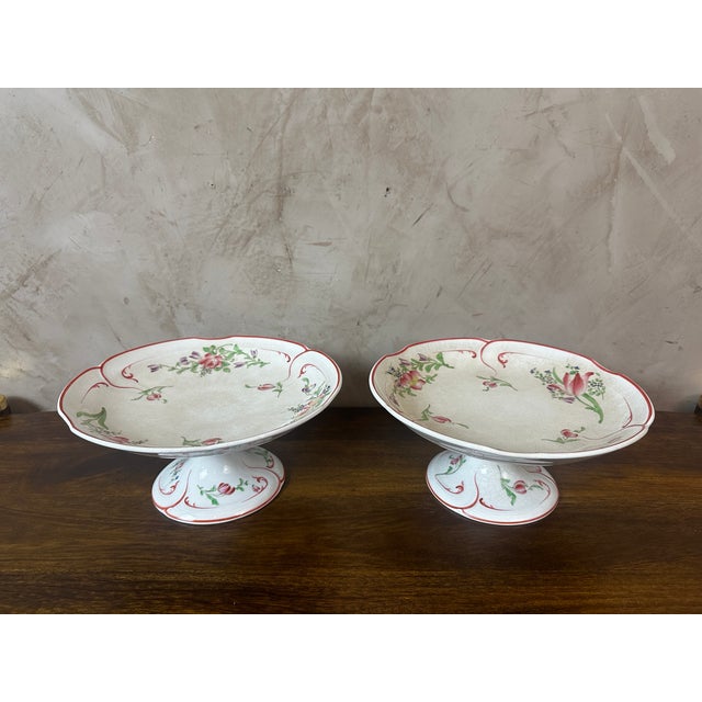 Ceramic 19th Century Service from Luneville, 1890s, Set of 49 For Sale - Image 7 of 18