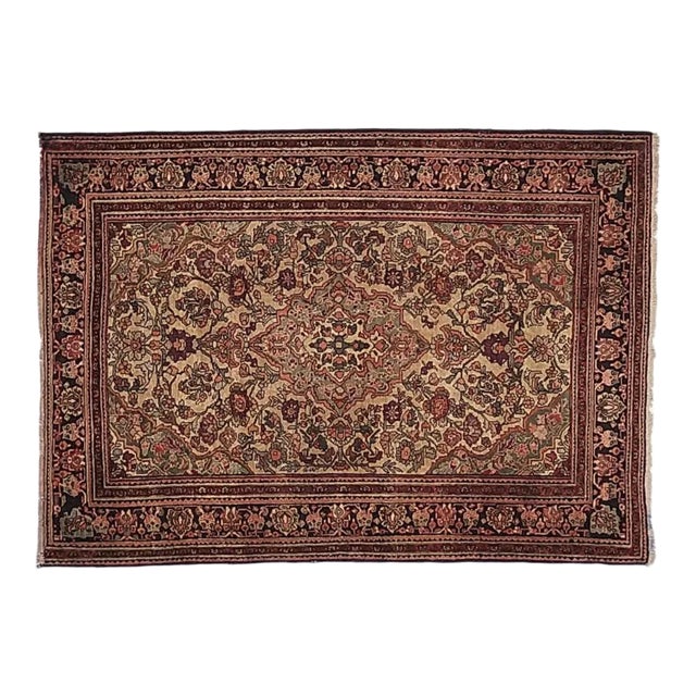 1960's N.East Persian Rug , 4'2" X 6' For Sale