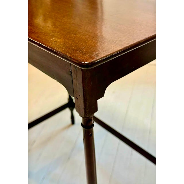 Brown 18th C. Chippendale Period Spider Leg Accent Table From a Private Collection For Sale - Image 8 of 12