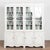 Gustavian (Swedish) Late 19th Century Swedish Gustvian Bookcase Display Cabinet With Upper Glass Doors For Sale - Image 3 of 13