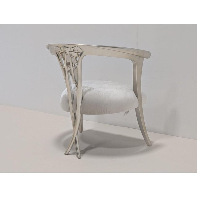 Black La Dame Occasional Chair by Christopher Guy For Sale - Image 8 of 11