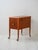 Vintage Scandinavian Mahogany Storage Trolley, 1950s For Sale - Image 4 of 11
