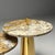 Italian Mid-Century Modern Style, Contemporary, Nesting Side Tables, Brass For Sale - Image 4 of 7